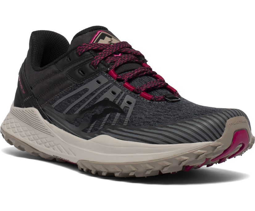 Saucony Mad River Tr 2 Women's Trail Running Shoes Grey / Black | Canada 227LISH